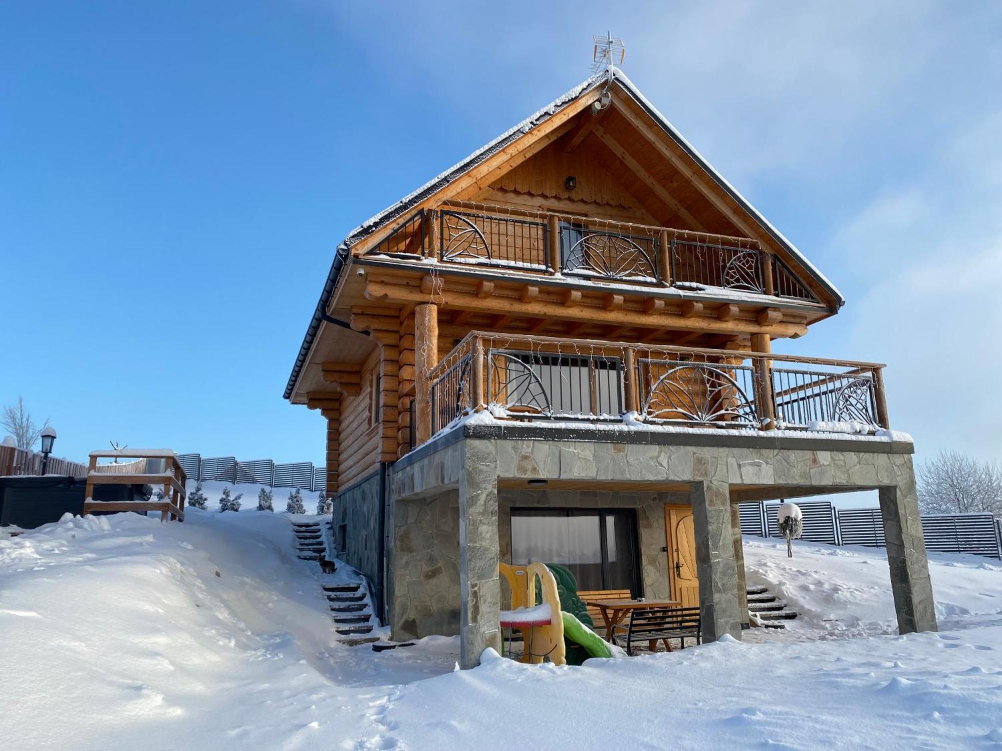Zloty Gron Log Houses & Apartments Istebna Dış mekan fotoğraf