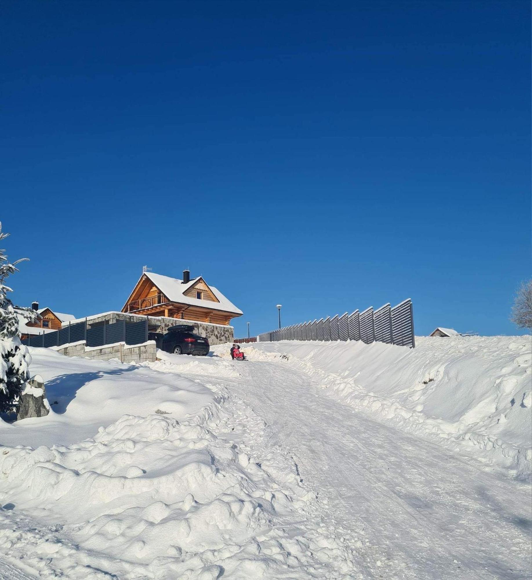 Zloty Gron Log Houses & Apartments Istebna Dış mekan fotoğraf